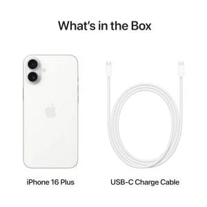 Apple iPhone 16 Plus 256GB White IND