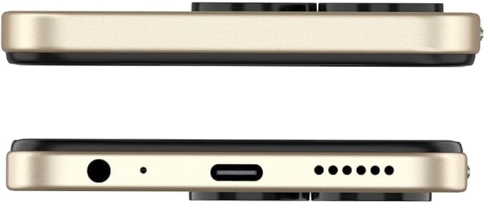 itel A70 (4GB RAM, 256GB ROM) upto 12GB RAM with Memory Fusion | 13MP Dual Rear Camera & 8MP Front Camera | 5000mAh with Type-C | Dynamic Bar | Side Fingerprint | Octa-Core Processor | Brilliant Gold