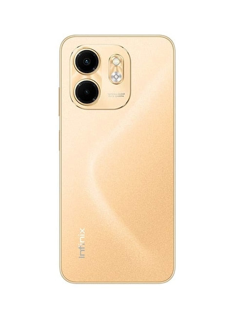 Infinix Smart 9, 3GB RAM, 64GB ROM, 6.7" HD Display, 13MP Dual AI Rear Camera, 8MP Front Camera, 5000 mAh Battery, Android 14 (Sandstone Gold)