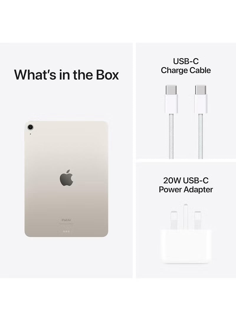 Apple iPad (6th Generation) 11-inch, M2 Chip, Wi-Fi, 128GB – Starlight