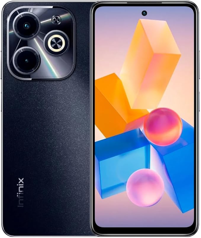 إنفينيكس هوت 40i 256 جيجابايت + 8 جيجابايت (4G) إصدار الإمارات العربية المتحدة (أسود ستارليت)