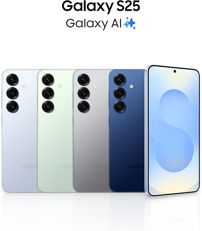 Samsung Galaxy S25+ (Plus) – Navy 12GB RAM 256GB Storage, 5G Smartphone, AI-Powered, 50MP Pro Camera