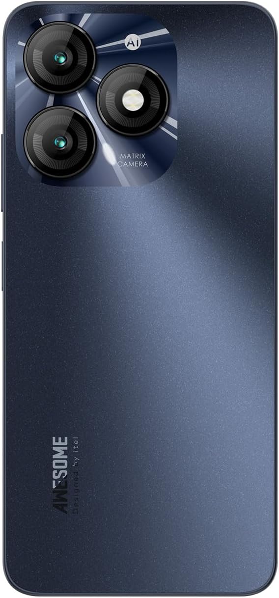 itel A70 (4GB RAM, 256GB ROM) upto 12GB RAM with Memory Fusion | 13MP Dual Rear Camera & 8MP Front Camera | 5000mAh with Type-C | Dynamic Bar | Side Fingerprint | Octa-Core Processor | Starlish Black
