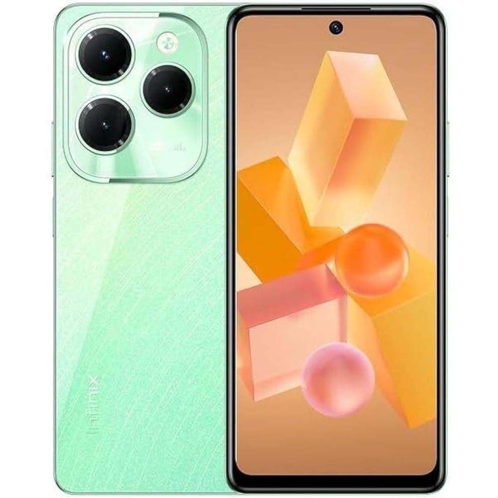 Infinix Hot 40 Pro (RAM 8+8GB, ROM 256GB), 6.78" 120Hz FHD+ Display, 108MP Portrait Rear Camera + 32MP Crystal-Clear Selfie Camera, 5000mAh Battery with 33W Fast Charging - Starfall Green Color