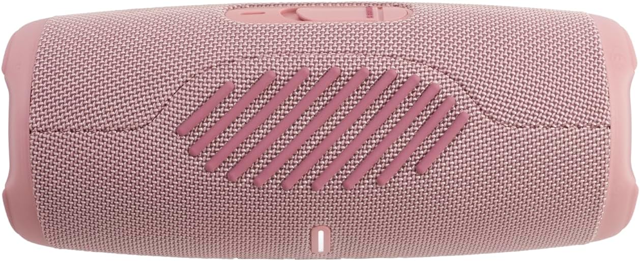 Charge 5 Portable Speaker - Built In Powerbank - Powerful Pro Sound - Dual Bass - 20H Battery - Ip67 Waterproof Pink