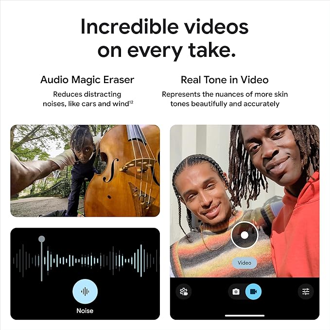 Pixel 8a 5G 128GB (Unlocked) - Obsidian