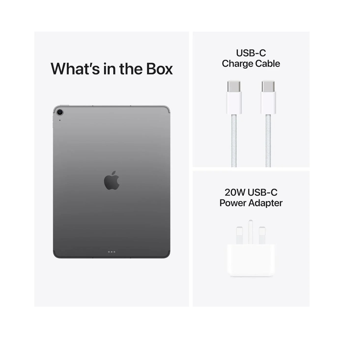 Apple iPad Air (7th Generation) 11-inch, M3 chip, Wi-Fi , 256GB – Space Gray
