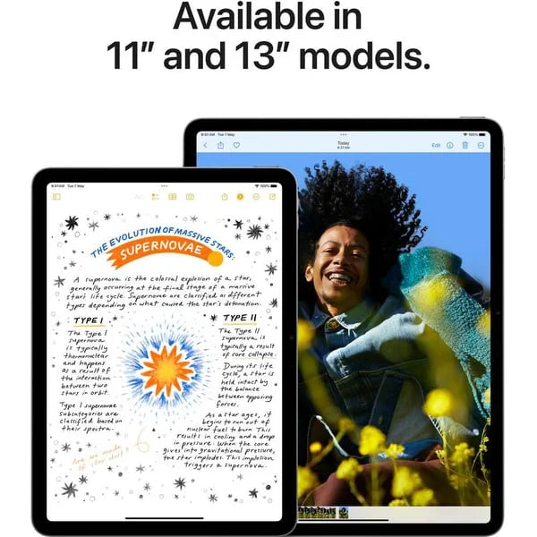 Apple iPad Air M2 11 بوصة 128 جيجابايت رمادي فضائي واي فاي إصدار الشرق الأوسط