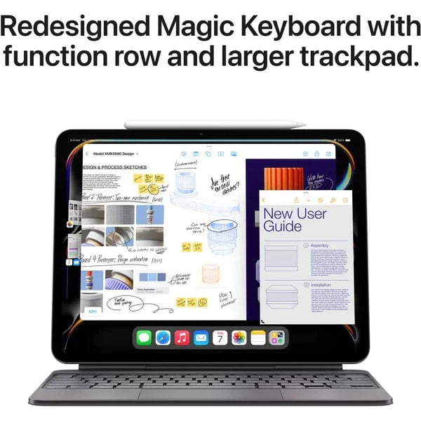 Apple iPad Pro M4 11-inch, 256GB, Space Black, Wi‑Fi + Cellular, Nano-Texture Glass