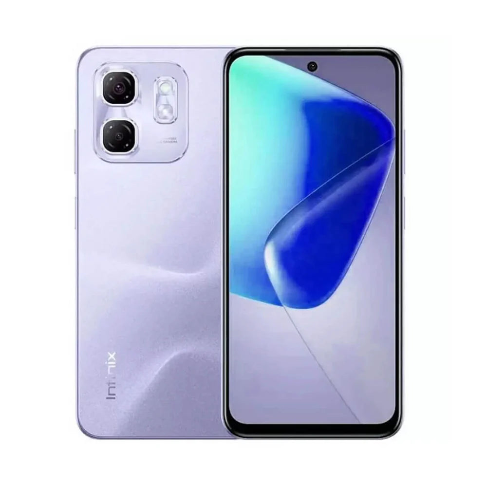 هاتف Infinix HOT 50I X6531B الذكي، 128 جيجابايت، 4 جيجابايت رام، أسود أنيق، إصدار الشرق الأوسط