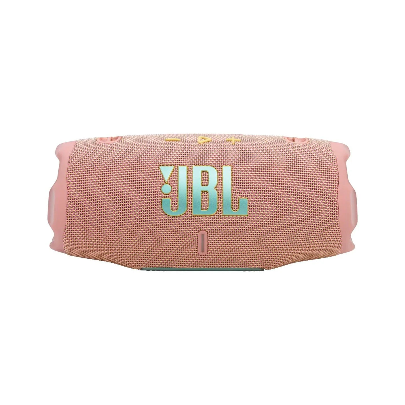 JBL Charge 6 - مكبر صوت محمول مقاوم للماء والسقوط مزود بخاصية البلوتوث مع بنك طاقة مدمج، واتصال متعدد السماعات عبر Auracast، ومدة تشغيل تصل إلى 28 ساعة، وشحن سريع، وصوت قوي - وردي
