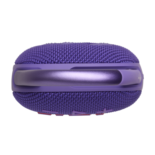 مكبر صوت JBL Clip 5 المقاوم للماء بتقنية البلوتوث - محمول للغاية، مدة تشغيل تصل إلى 12 ساعة، يدعم تقنية AURACAST (اتصال متعدد السماعات)، JBLCLIP5PUR، أرجواني