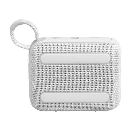 JBL GO 4 - مكبر صوت بلوتوث محمول للغاية مع تقنية AURACAST، صوت قوي، مدة تشغيل تصل إلى 15 ساعة وتصميم أنيق، JBLGO4WHT، أبيض