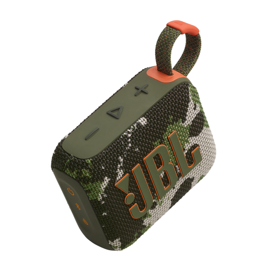 JBL GO 4 - مكبر صوت بلوتوث محمول للغاية مع تقنية AURACAST، صوت قوي، مدة تشغيل تصل إلى 15 ساعة وتصميم أنيق، JBLGO4SQUAD، Squad