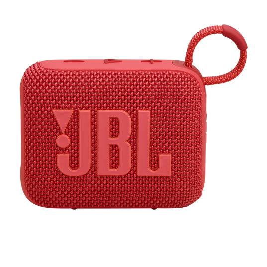 JBL GO 4 - مكبر صوت بلوتوث محمول للغاية مع تقنية AURACAST، صوت قوي، مدة تشغيل تصل إلى 15 ساعة وتصميم أنيق، JBLGO4RED، أحمر