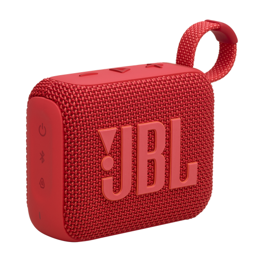 JBL GO 4 - مكبر صوت بلوتوث محمول للغاية مع تقنية AURACAST، صوت قوي، مدة تشغيل تصل إلى 15 ساعة وتصميم أنيق، JBLGO4RED، أحمر