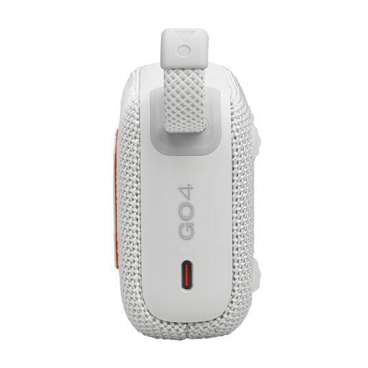 JBL GO 4 - مكبر صوت بلوتوث محمول للغاية مع تقنية AURACAST، صوت قوي، مدة تشغيل تصل إلى 15 ساعة وتصميم أنيق، JBLGO4WHT، أبيض