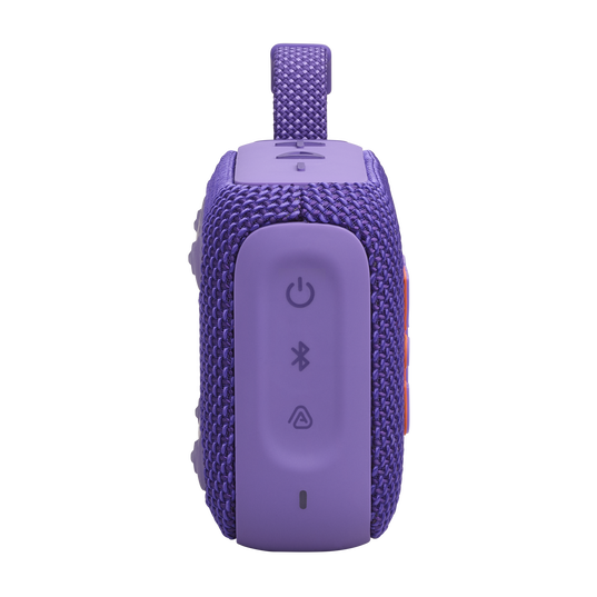 JBL GO 4 - مكبر صوت بلوتوث محمول للغاية مع تقنية AURACAST، صوت قوي، مدة تشغيل تصل إلى 15 ساعة وتصميم أنيق، JBLGO4PUR، بنفسجي