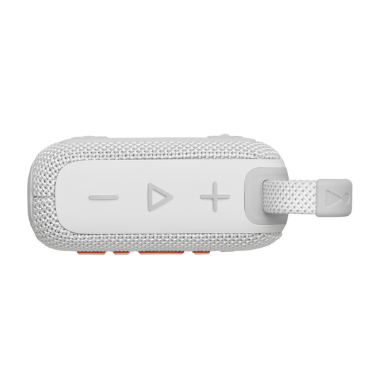 JBL GO 4 - مكبر صوت بلوتوث محمول للغاية مع تقنية AURACAST، صوت قوي، مدة تشغيل تصل إلى 15 ساعة وتصميم أنيق، JBLGO4WHT، أبيض