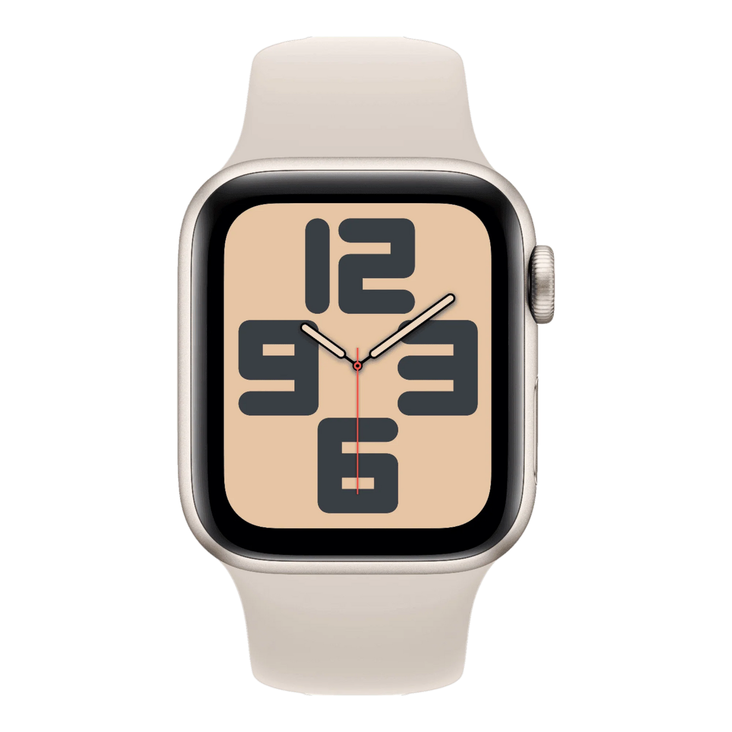 Apple Watch SE 2nd Gen 44mm GPS – Starlight Aluminum Case with Starlight Sport Band