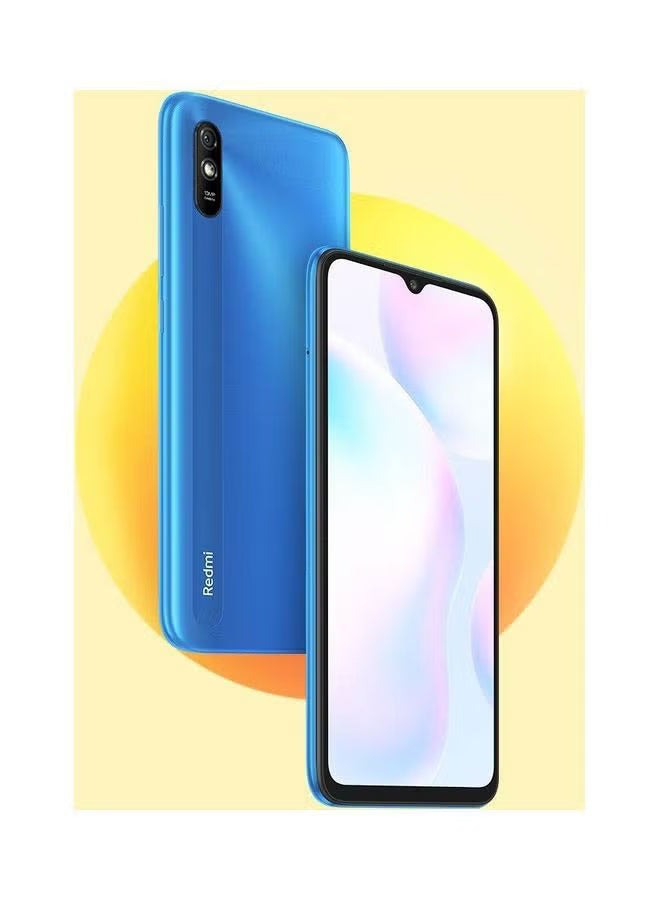 Redmi 9A Dual SIM 4GB RAM 64GB Storage Clear Blue 4G Chinese Version