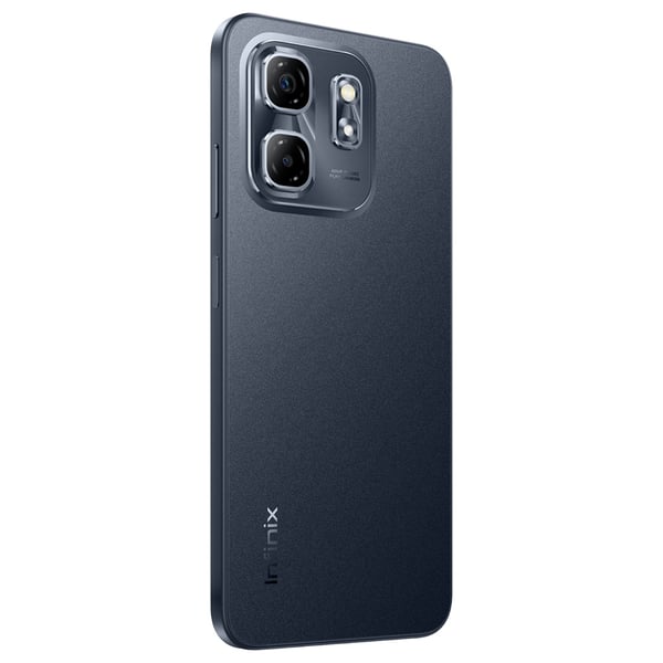 هاتف Infinix HOT 50I X6531B الذكي غير المقفل، 256 جيجابايت، 4 جيجابايت رام، أسود أنيق، إصدار الشرق الأوسط (رمادي تيتانيوم)
