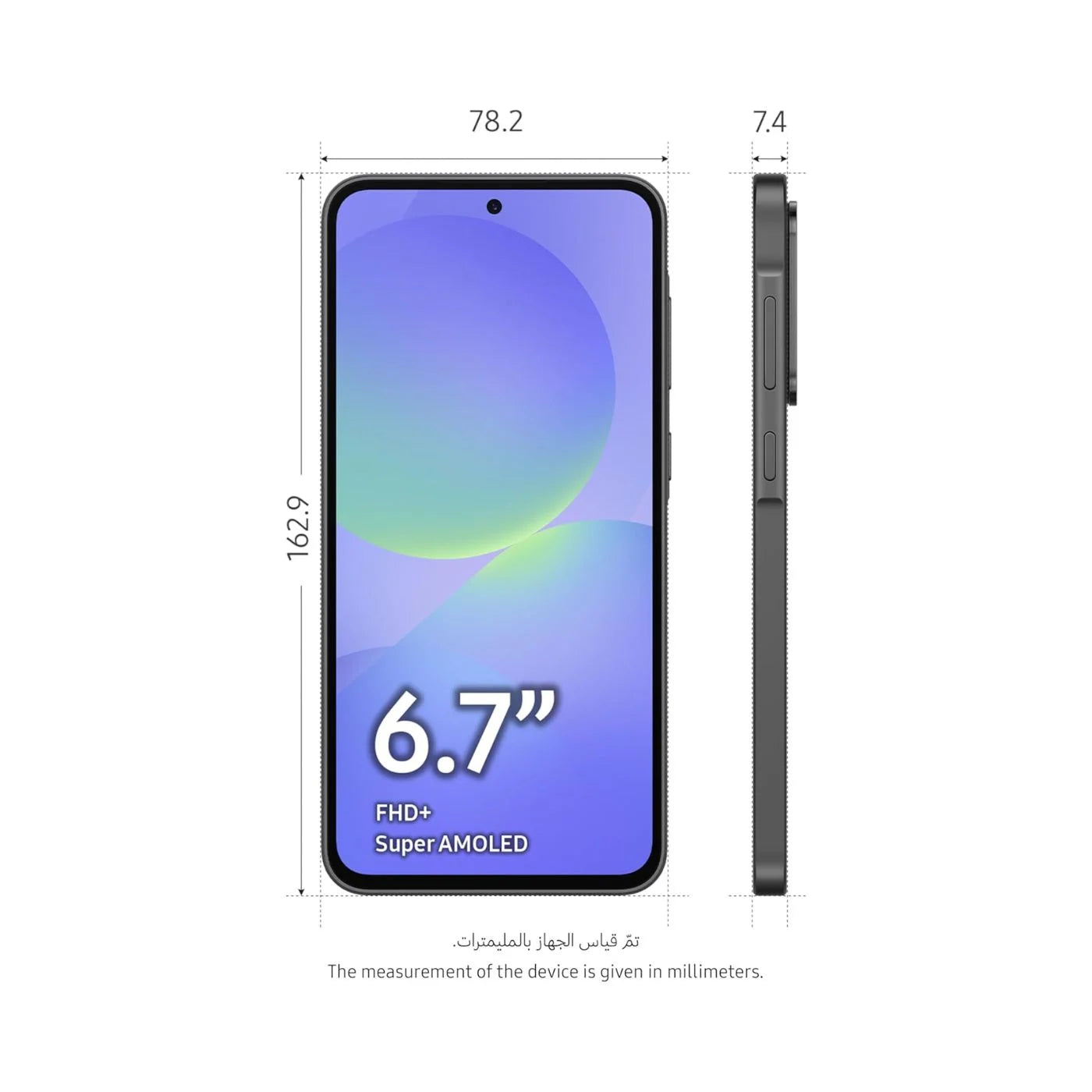 Samsung Galaxy A36 5G – Awesome Black 8GB RAM 128GB Storage, Dual SIM, 5G Smartphone – TRA