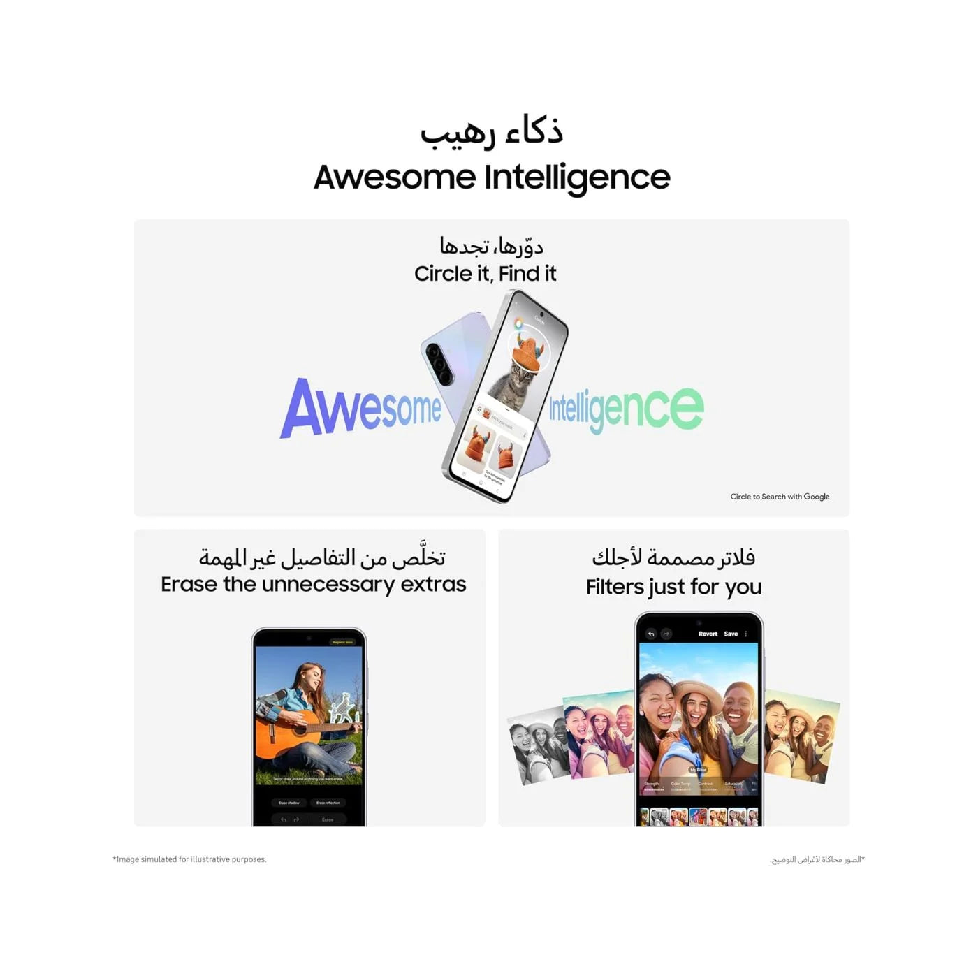 Samsung Galaxy A36 5G – Awesome Black 8GB RAM 128GB Storage, Dual SIM, 5G Smartphone – TRA
