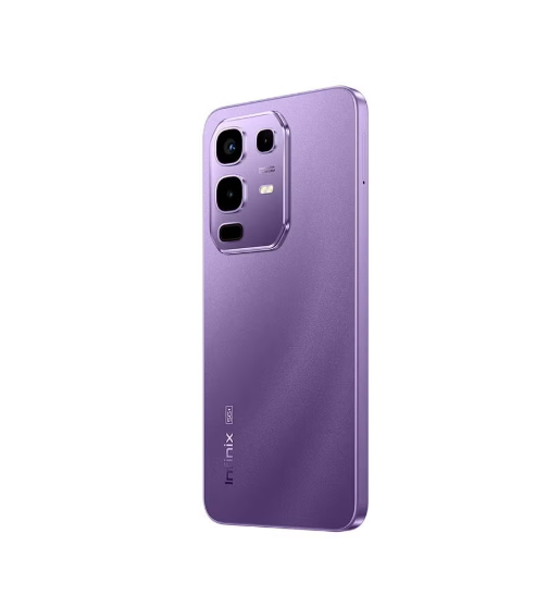 هاتف Infinix Note 50 X ثنائي الشريحة باللون الأرجواني الساحر، ذاكرة وصول عشوائي (RAM) سعة 16 جيجابايت (8+8 ممتدة) + سعة تخزين 256 جيجابايت، يدعم تقنية 5G - إصدار الشرق الأوسط