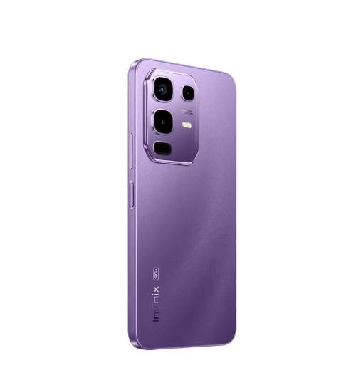 هاتف Infinix Note 50 X ثنائي الشريحة باللون الأرجواني الساحر، ذاكرة وصول عشوائي (RAM) سعة 16 جيجابايت (8+8 ممتدة) + سعة تخزين 256 جيجابايت، يدعم تقنية 5G - إصدار الشرق الأوسط