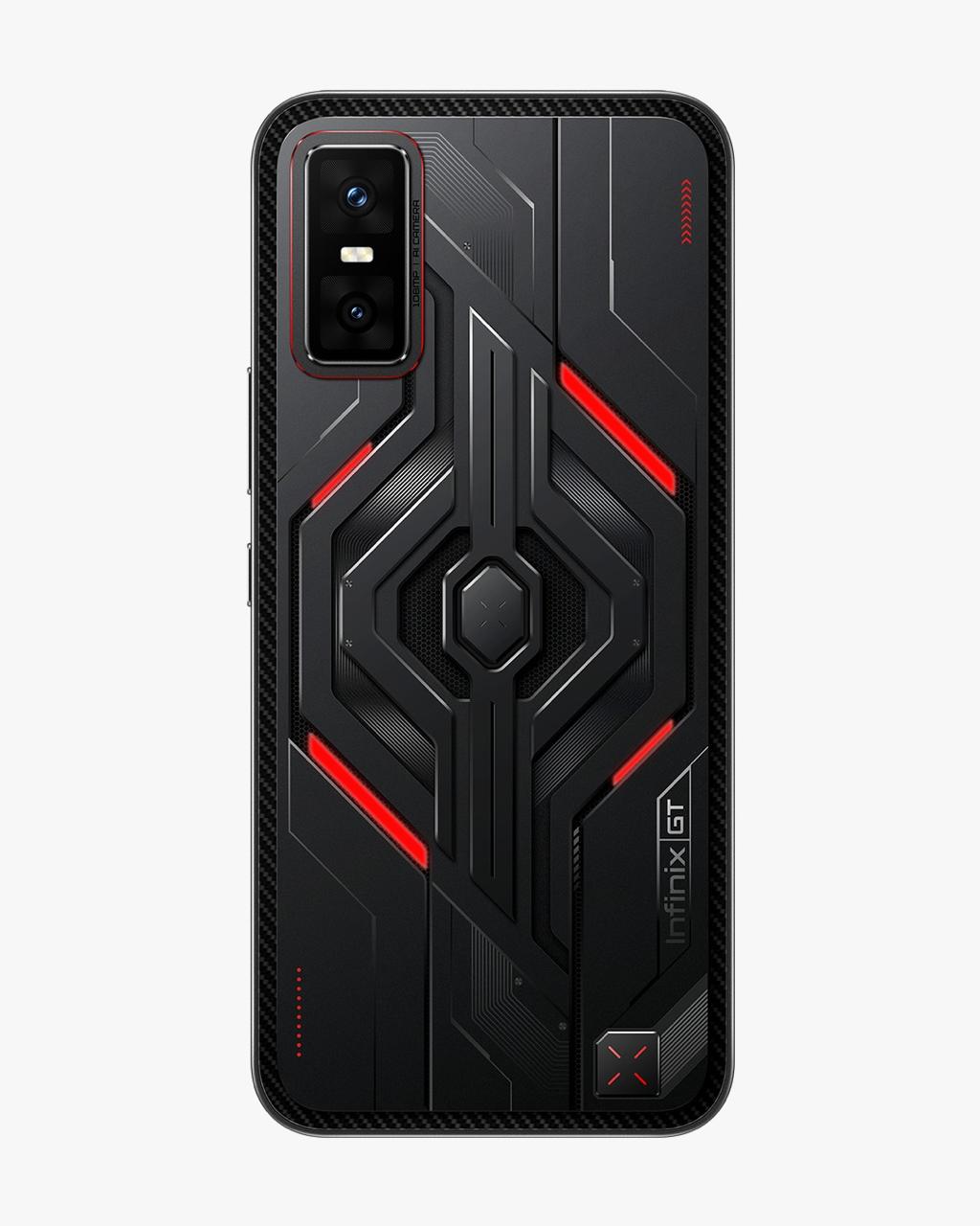 هاتف Infinix GT 30 pro ثنائي الشريحة بلون داكن وذاكرة وصول عشوائي (RAM) سعة 12 جيجابايت وذاكرة داخلية سعة 512 جيجابايت وشبكة الجيل الخامس مع مبرد MAGCHARGE وحافظة GT -