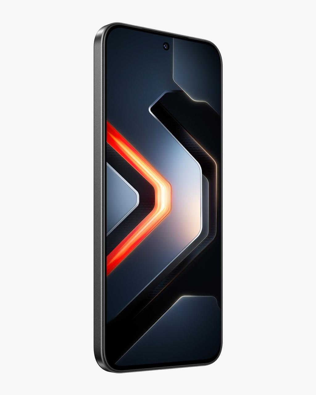 هاتف Infinix GT 30 pro ثنائي الشريحة بلون داكن وذاكرة وصول عشوائي (RAM) سعة 12 جيجابايت وذاكرة داخلية سعة 512 جيجابايت وشبكة الجيل الخامس مع مبرد MAGCHARGE وحافظة GT -