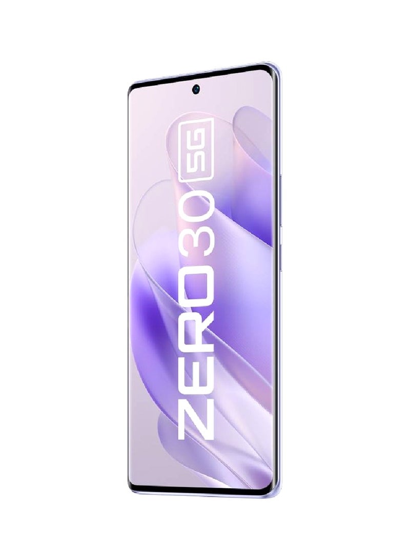 هاتف INFINIX Zero 30 5G سعة 256 جيجابايت/12+9 جيجابايت (لون أرجواني خيالي)