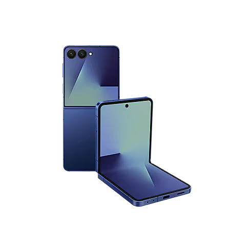 Samsung Galaxy Z Flip7 Blue Shadow 256GB 5G Smartphone – TRA Version