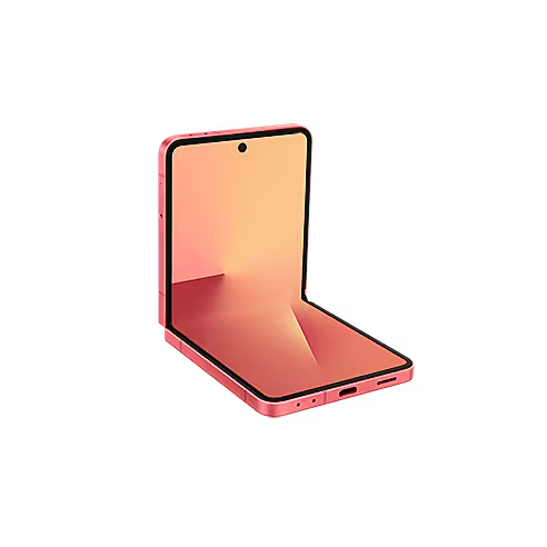 Samsung Galaxy Z Flip7 Coral Red 256GB 5G Smartphone – TRA Version