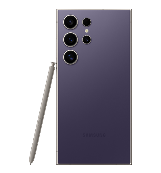 Samsung Galaxy S24 Ultra – Titanium Violet 12GB RAM 512GB Storage, Dual SIM, 5G, AI Smartphone, S Pen