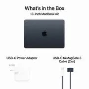 Apple MacBook Air 13-inch, M2 Chip, 16GB RAM, 256GB, Midnight