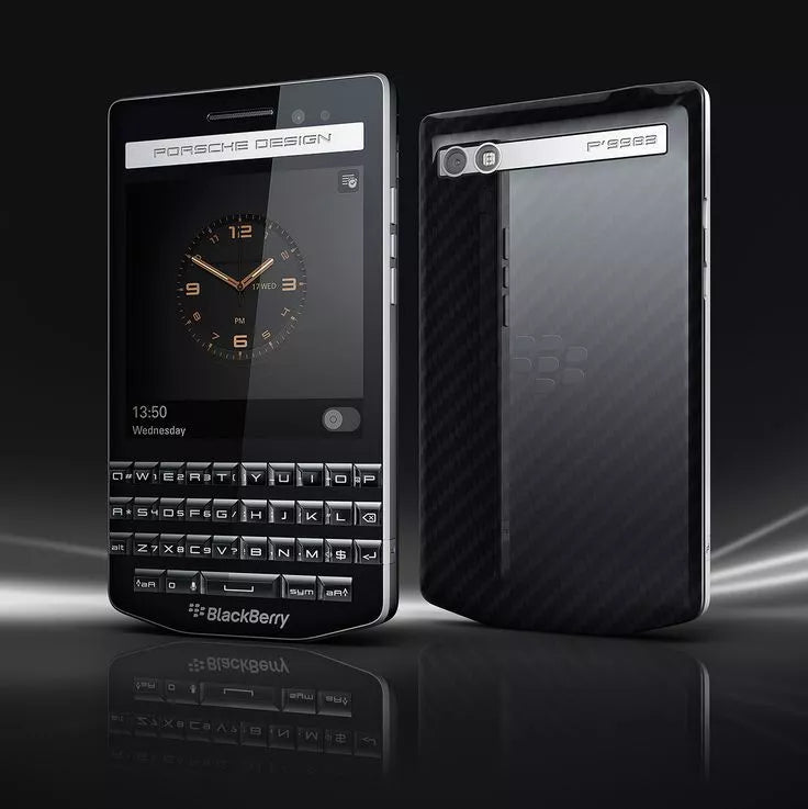 BlackBerry P'9983 Porsche Design 64GB - (GSM Only, No CDMA) Factory Unlocked - International Version No Warranty - Carbon Fiber