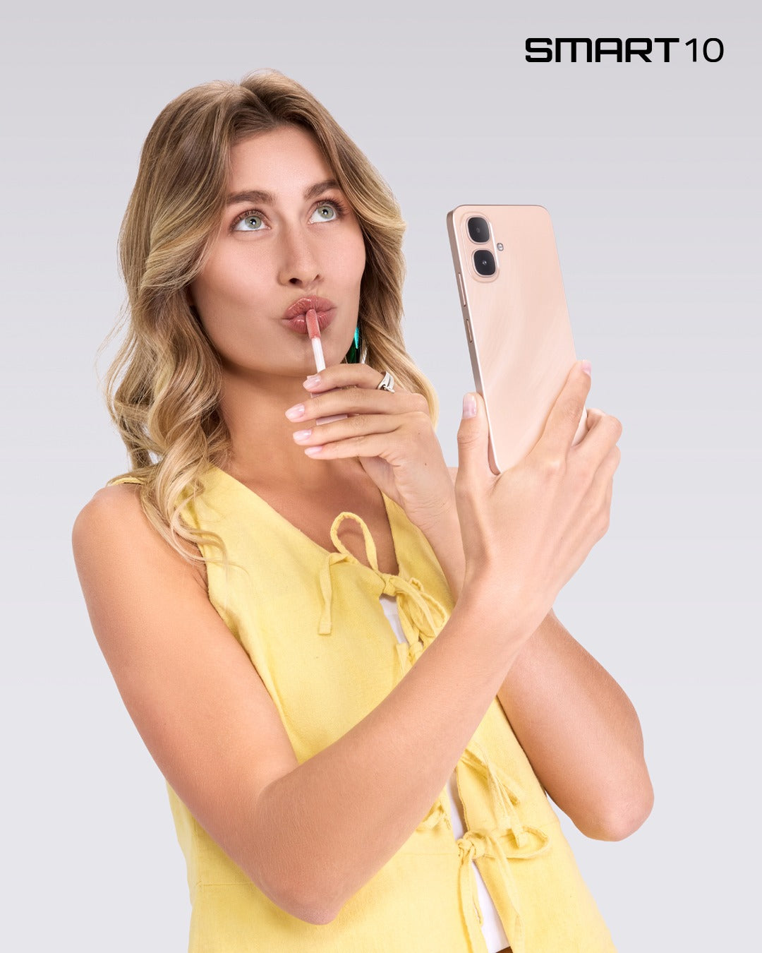 Infinix Smart 10 , 64 GB Storage, 3 GB RAM 4G-Twilight Gold