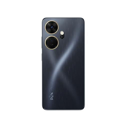 itel P55+ 4G | Upto 16GB RAM with Memory Fusion & 256GB ROM| 50MP AI Dual Rear Camera & 8MP Front Camera| 45W Charger with 5000 mAh Battery | Dynamic Bar|UFS 2.2| Meteor Black