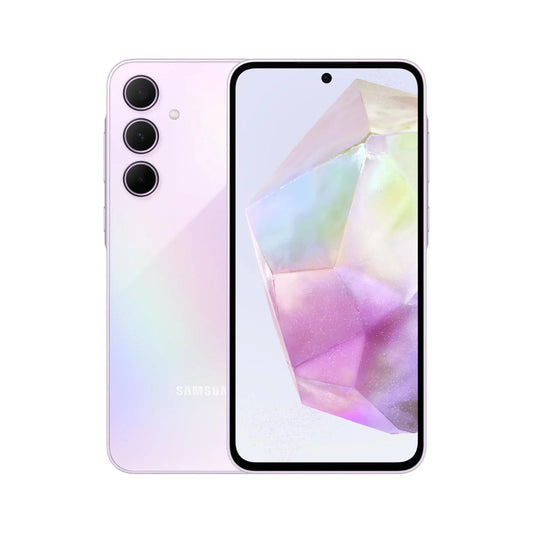 Samsung Galaxy A35 5G – Awesome Lilac 8GB RAM 128GB Storage, Dual SIM, 5G Smartphone - IND