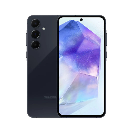 Samsung Galaxy A55 5G – Awesome Navy 8GB RAM 256GB Storage, Dual SIM, 5G Smartphone - IND