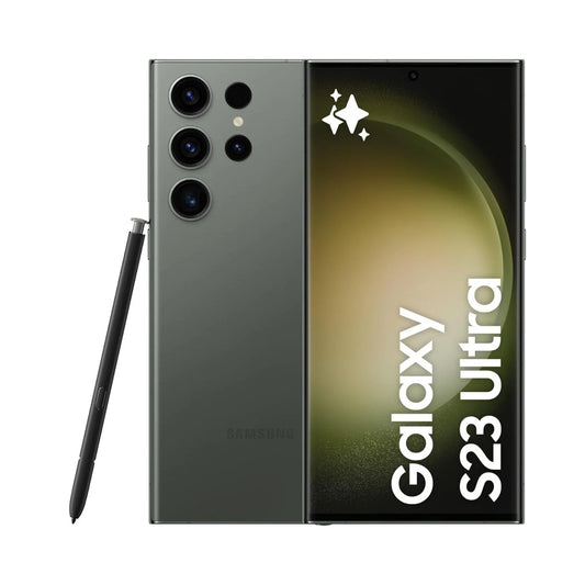 Samsung Galaxy S23 Ultra 256GB Green 5G Smartphone – Arabic Version