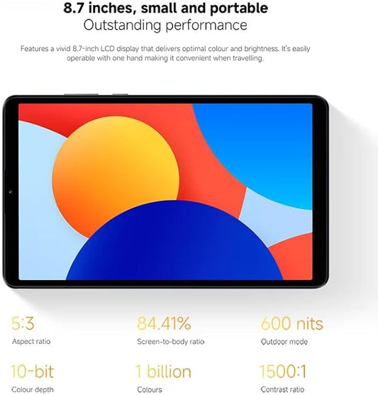 Xiaomi Redmi Pad SE 8.7 4G Graphite Gray 6GB RAM 128GB