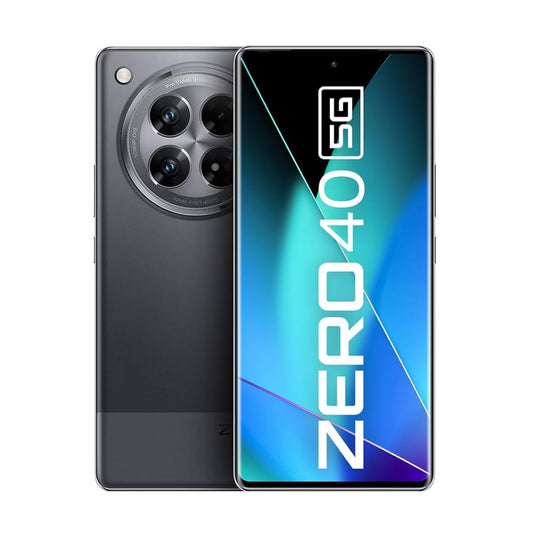 INFINIX Zero 40 5G Rock Black X6861 Smartphone, 512GB Storage, 12GB RAM (Titanium)
