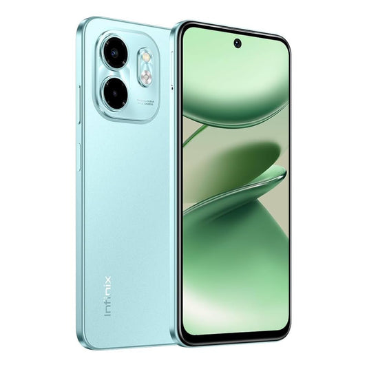 Infinix Smart 9, 3GB RAM, 64GB ROM, 6.7" HD Display, 13MP Dual AI Rear Camera, 8MP Front Camera, 5000 mAh Battery, Android 14 (Mint Green)