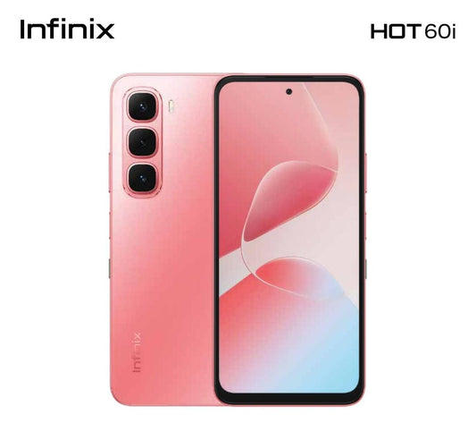 Infinix Hot 60i 128GB, 4GB RAM Red 4G - Middle East Version