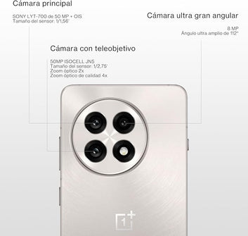 OnePlus 13R | أذكى مع OnePlus AI (ذاكرة وصول عشوائي 12 جيجابايت، سعة تخزين 256 جيجابايت Astral Trail)