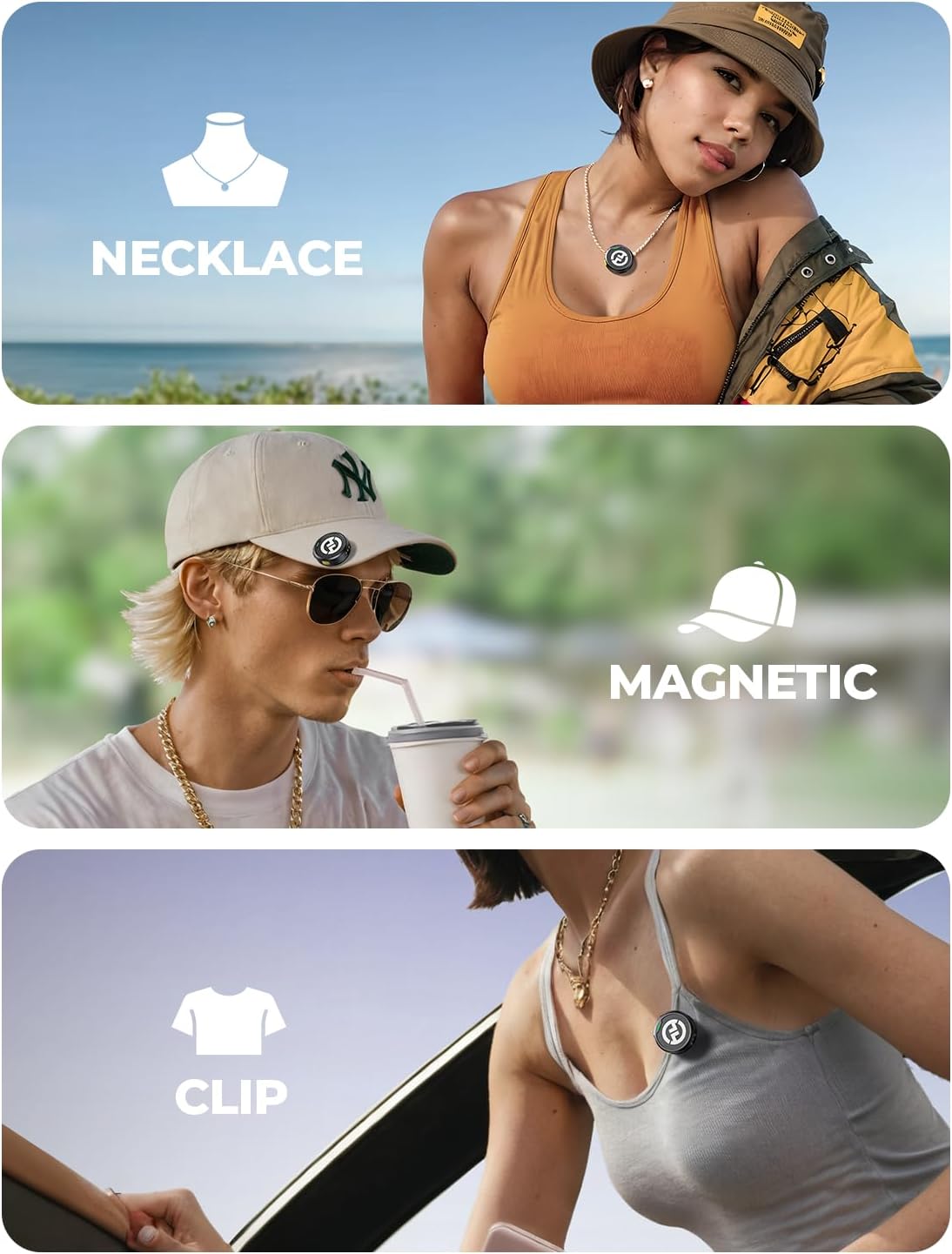 ميكروفون لاسلكي Hollyland LARK M2 لأجهزة iPhone وAndroid والكاميرا، صوت عالي الدقة 48 كيلوهرتز 24 بت، مدى رؤية 1000 قدم، إلغاء الضوضاء، مدة 40 ساعة للتدوين المرئي، إصدار أبيض