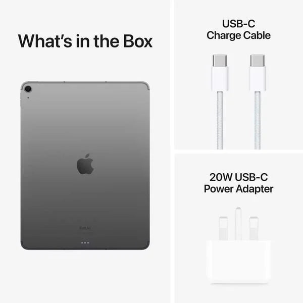 Apple iPad Air M2 11-inch 128GB Space Gray WiFi Middle East Version